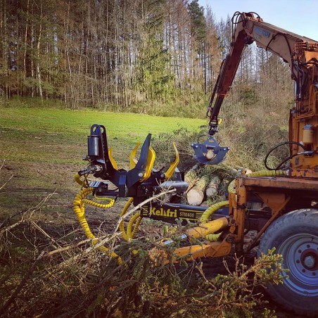 grappin forestier 1300 pro en débardage