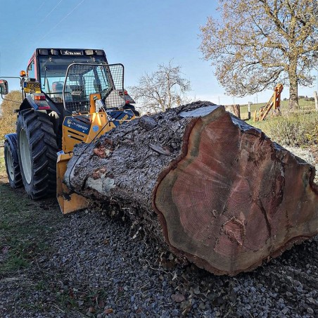 Débardage avec un treuil forestier uniforest