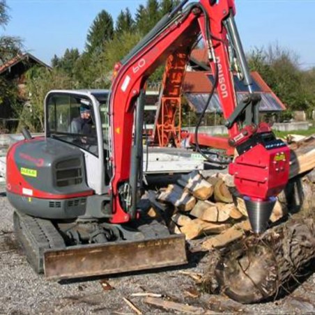 vis pour fendre le bois pour pelle