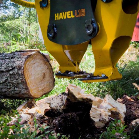 matériel de déssouchage innovant en forêt