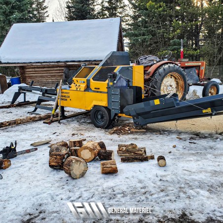 Combiné à bois de chauffage TITAN 40/20 premium UNIFOREST