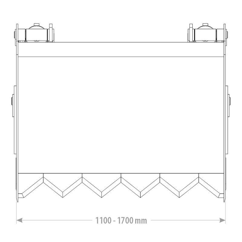 godet coupe ensilage schéma