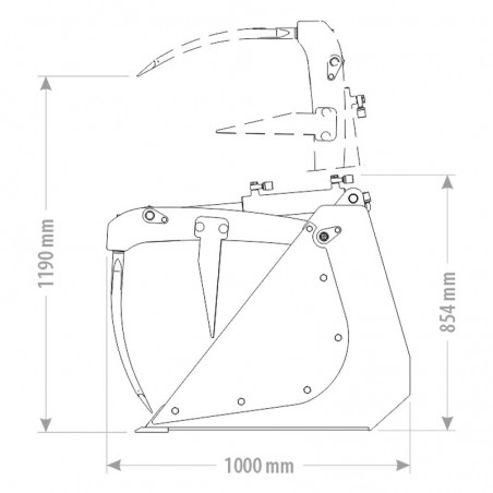 Godet pélican modèle standard