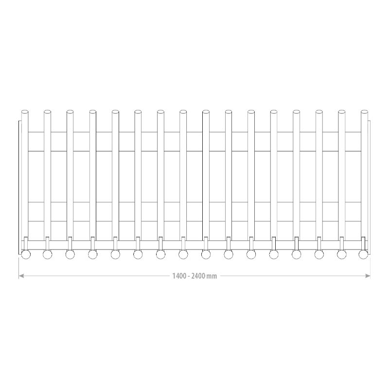 schéma godet claire voie roche