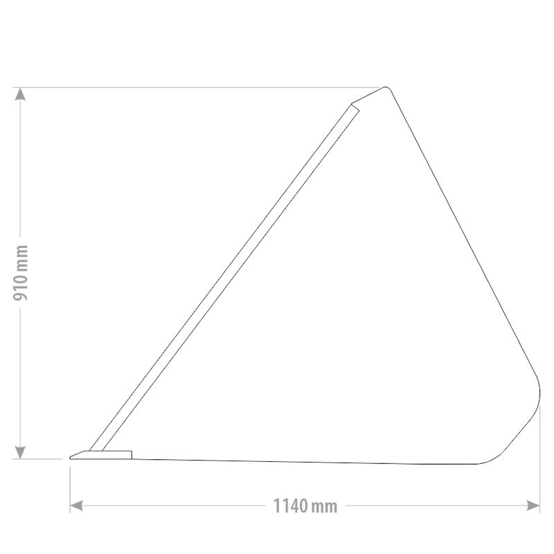 Godet claire voie schéma de mesure