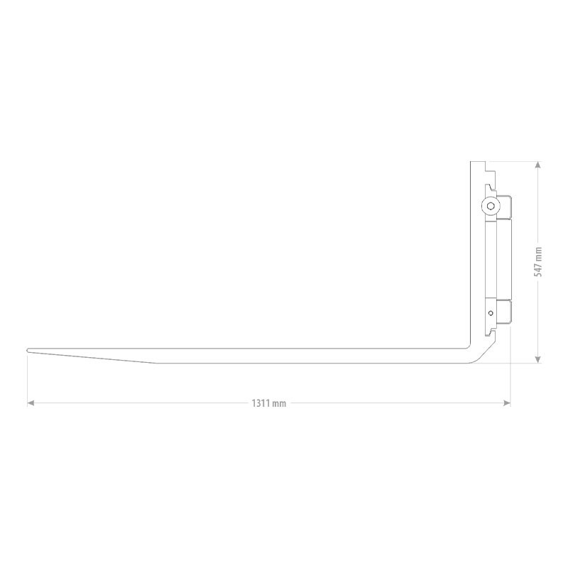 Fourche à palette version XL