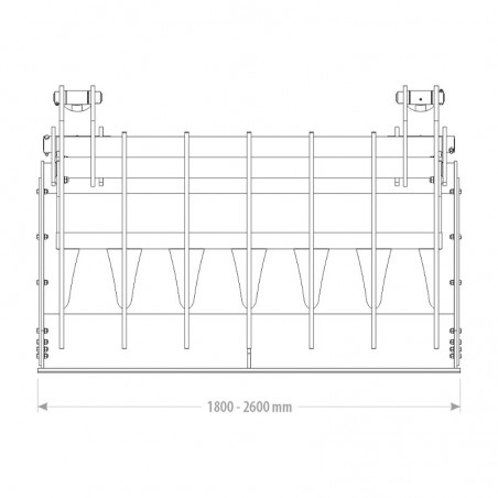 godet pélican XLBGB fk machinery