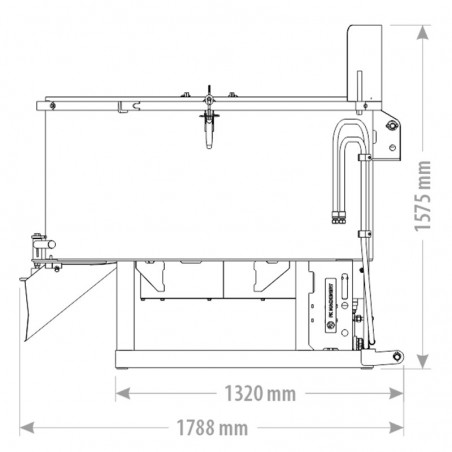 Cuve de malaxage à béton hydraulique