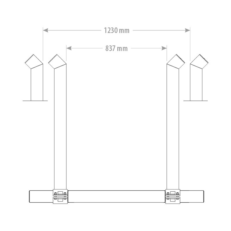 Fourche pour le transport de balle de foin