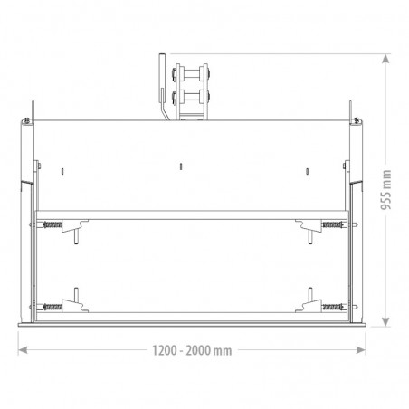 Caisson pour le transport agricole