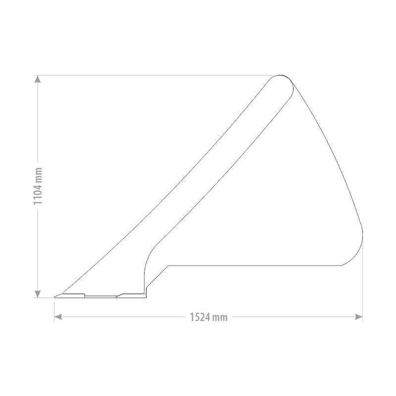 Godet pour récupérer la pierre