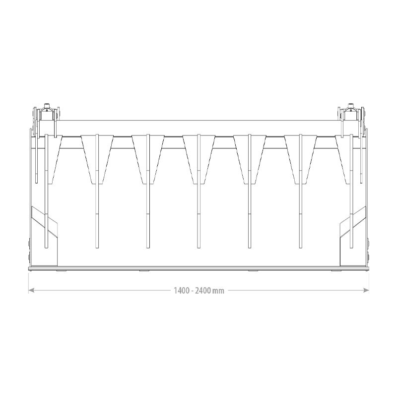 gode crocodile de déversement