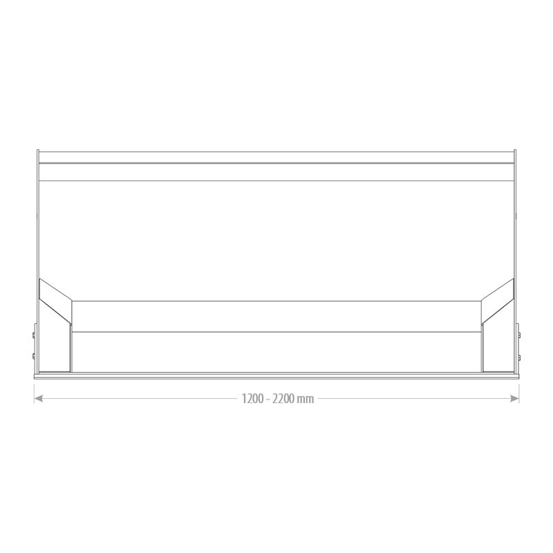 godet de haut déversement pour mini chargeur agricole