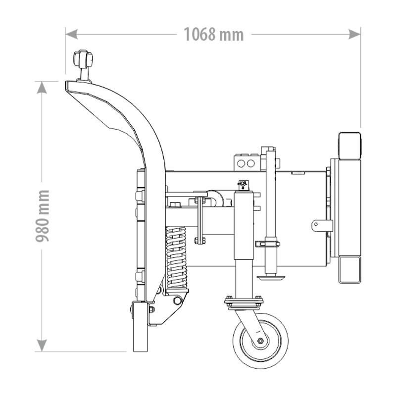 Lame à neige étrave vario