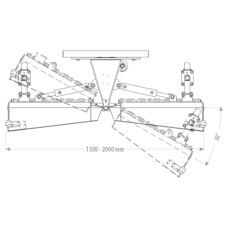 lame neige hydraulique