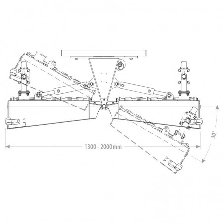 lame neige hydraulique