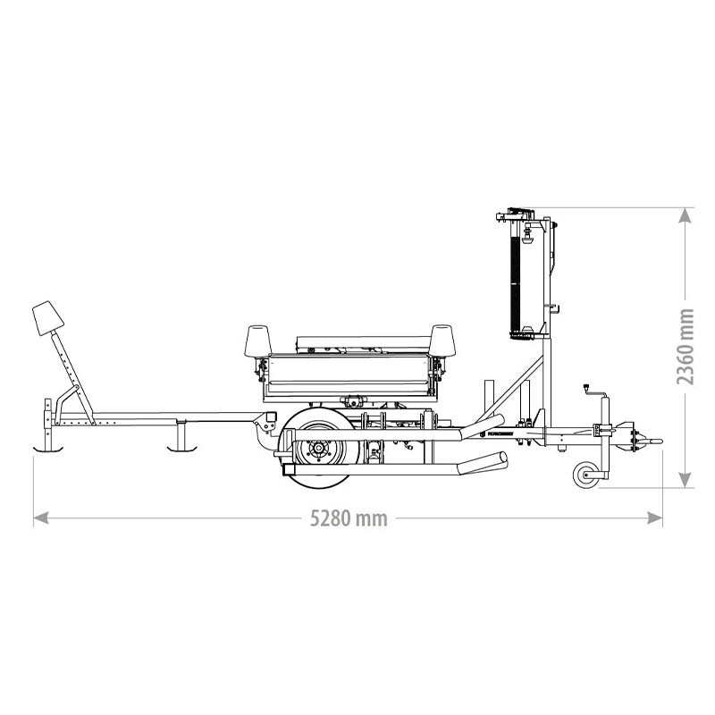enrouleuse à balle ronde