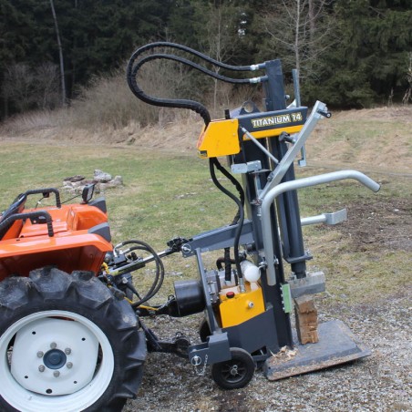 Fendeuse verticale de bois pour tracteur