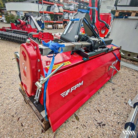 Fraise par prise de force pour tracteur - Vue arrière