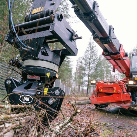 Grappin coupeur forestier pour une coupe puissante et rapide