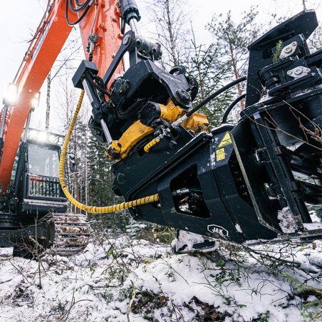 Grappin coupeur pour couper arbre