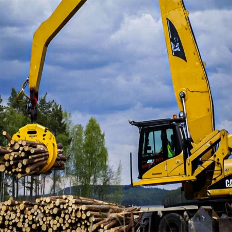 Grappin forestier VAHVA grande ouverture pour manutentionner du bois