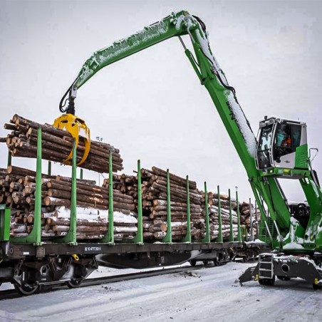 Grappin forestier pour débarder du bois et des branches