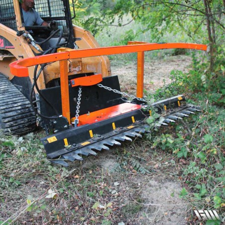 taille haie tracteur-telescopique-chargeur