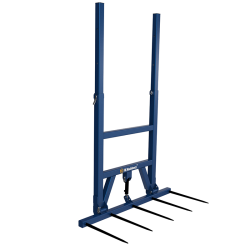 fourche à balles repliable