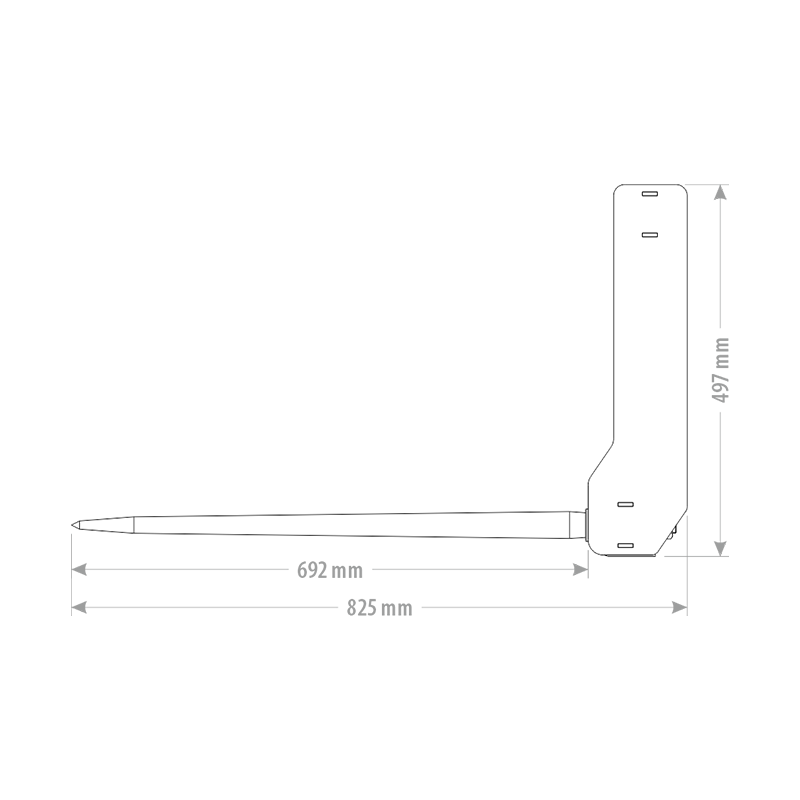 fourche à fumier micro