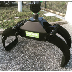 Pack promo Grappin forestier série WORK à lame + rotateur 3T