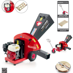 Broyeur de branches CECCATO tritone ONE tripahsé, le best made in Italy