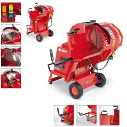 Scie circulaire à buches sur chevalet 230v CECCATO