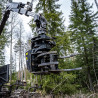 grappin coupeur avec tilt pour grue