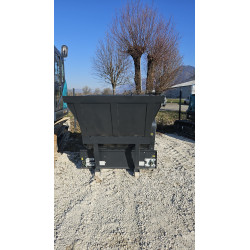 Godet distributeur/mélangeur de fourrage hydraulique BBUN150 largeur 1550mm attache EURO
