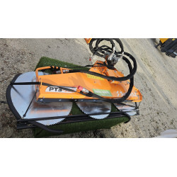 Lamier à 3 disque 630mm de diamètre de chez SAMASZ, série PT3, adaptable bras d'épareuse, tracteur, telescopique, pelle