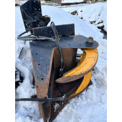 Cisaille forestière pelle 12 à 25T de marque TMK, modèle TMK400, 40cm de diamètre de coupe