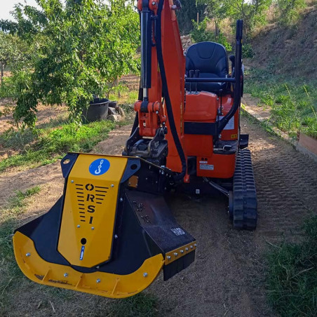 epareuse pas cher pour mini pelle ORSI