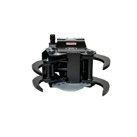 JAK 300R GEN4 de face, double mâchoire et lame de coupe, configuration avec rotation en option