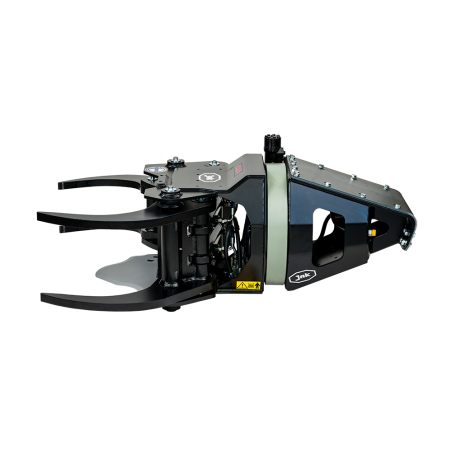 Grappin coupeur JAK 300R GEN4, vue latérale de la structure avec rotation en option