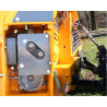 UNIFOREST 65 HF/HFpro : montage avant et arrière selon la configuration du tracteur.