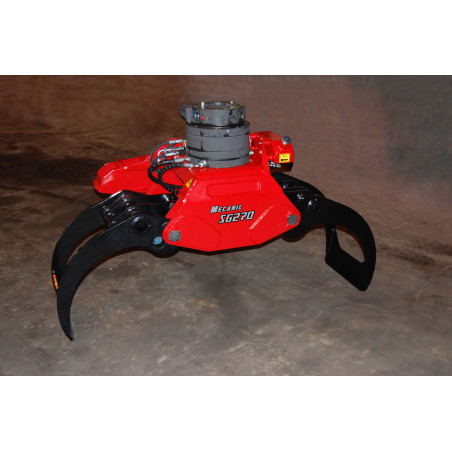 MECANIL SG270 HD G2, vue latérale avec rotateur