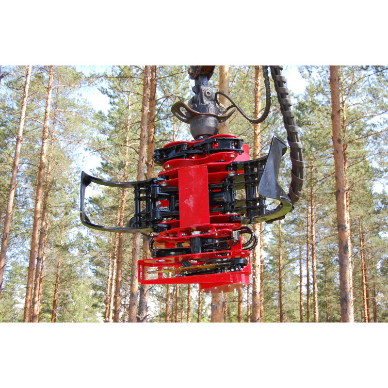 MECANIL XG220 G2 en forêt, tête vue de face