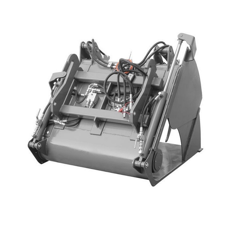 godet epandeur avec grappin mailleux