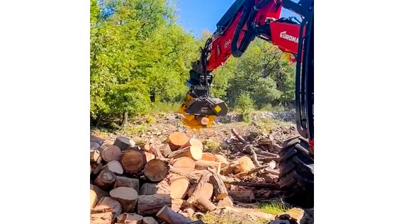 Démonstration d'un grappin VAHVA avec guide chaîne !