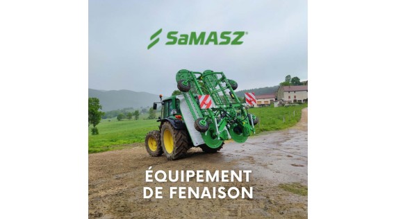 Découvrez nos équipements de fenaison !