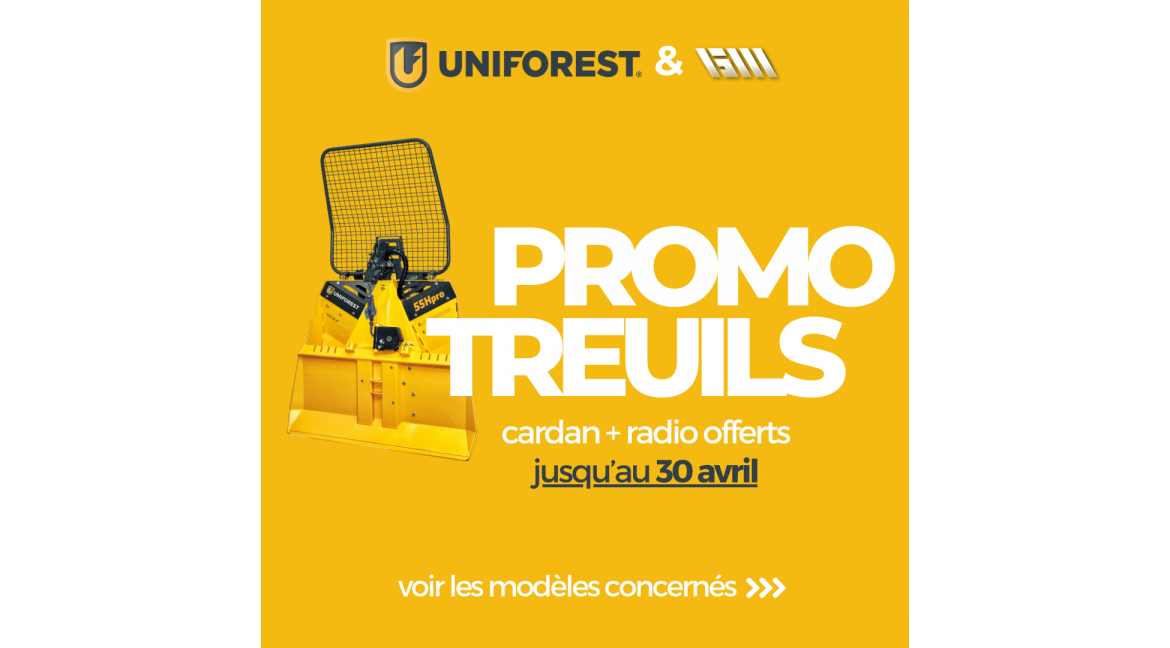 Prolongation de notre promo sur les treuils