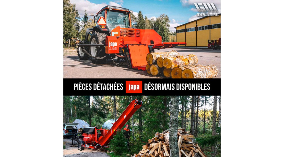 Pièces détachées JAPA disponibles chez nous
